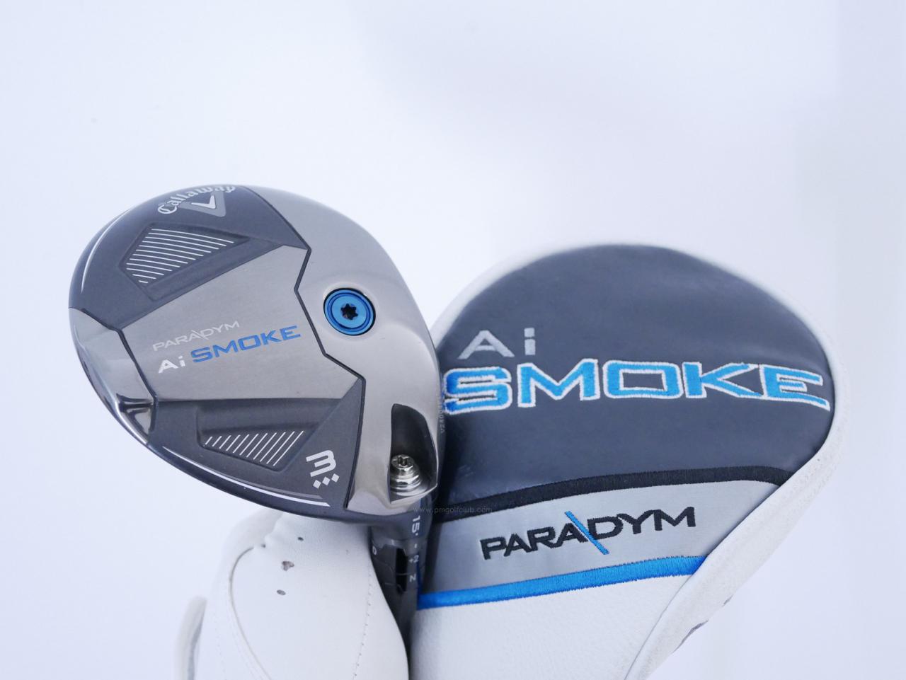 Fairway Wood : callaway : หัวไม้ 3 Callaway Paradym AI Smoke Triple Diamond (รุ่นปี 2024 Low Spin สุดๆ) Loft 15 ก้าน Mitsubishi TENSEI 60 Flex S