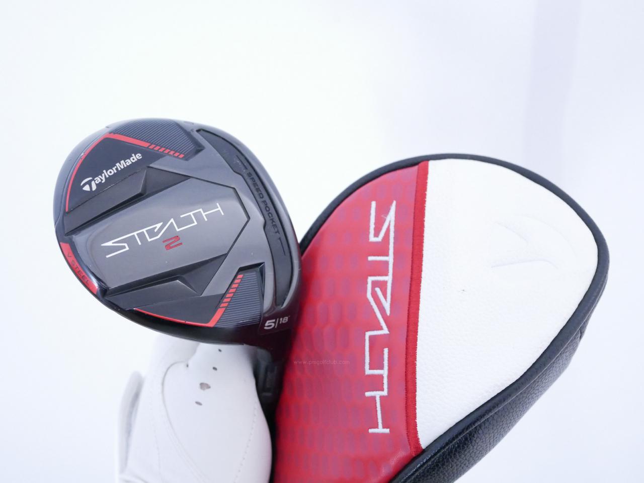 Fairway Wood : Taylormade : หัวไม้ 5 Taylormade Stealth 2 (รุ่นปี 2023) Loft 18 ก้าน Mitsubishi TENSEI TM50 Flex R