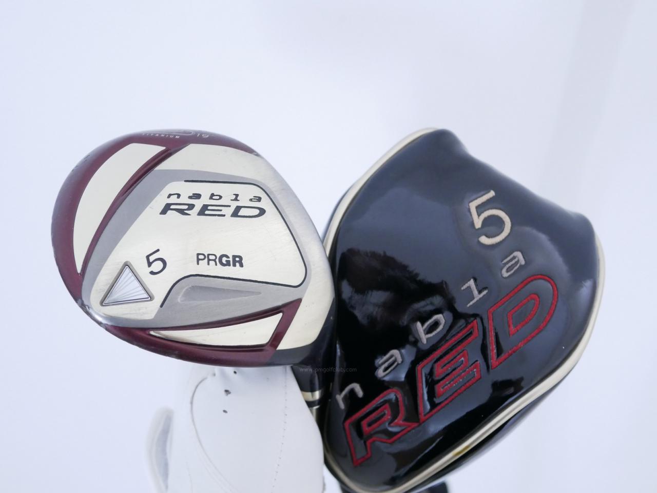 Fairway Wood : PRGR : หัวไม้ 5 PRGR ID Nabla RED Ver II (รุ่นท้อป Titanium) Loft 19 ก้าน M-37 (Flex R)