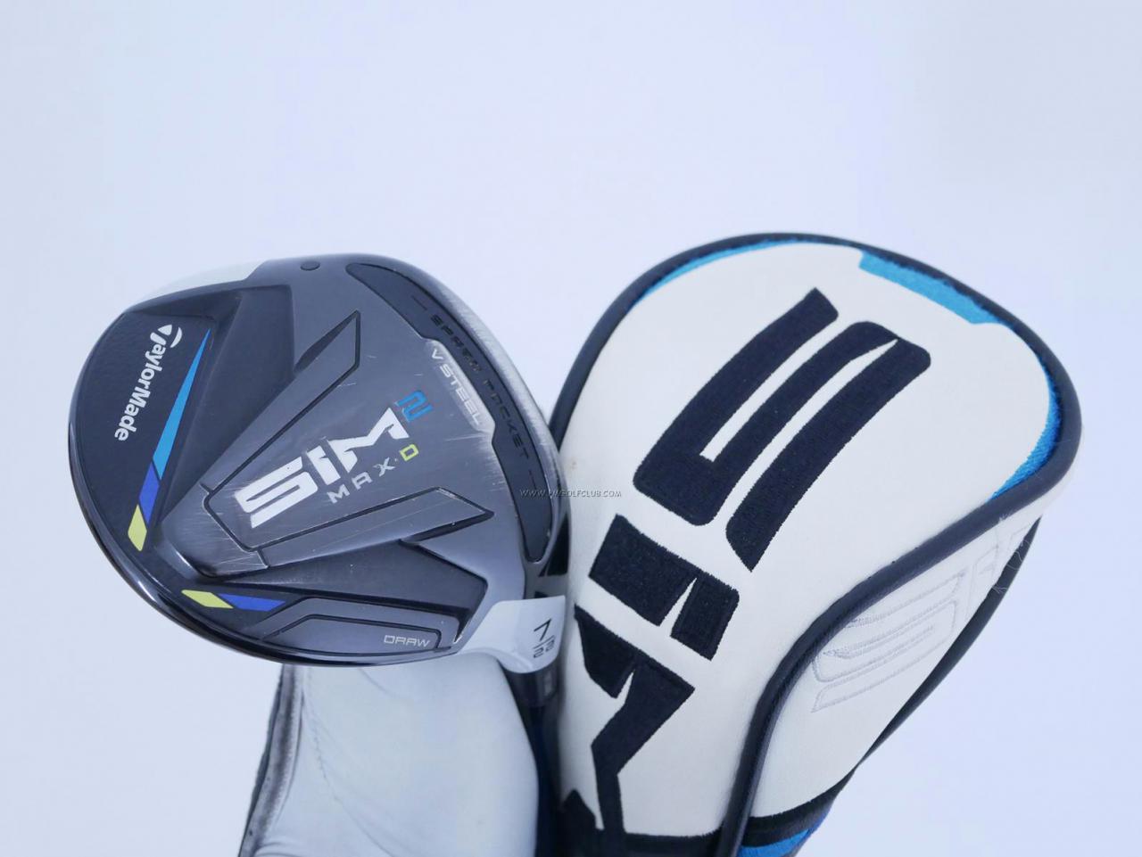 Fairway Wood : Taylormade : หัวไม้ 7 Taylormade Sim 2 Max D (รุ่นปี 2021) Loft 22 ก้าน Mitsubishi TENSEI TM50 Flex R