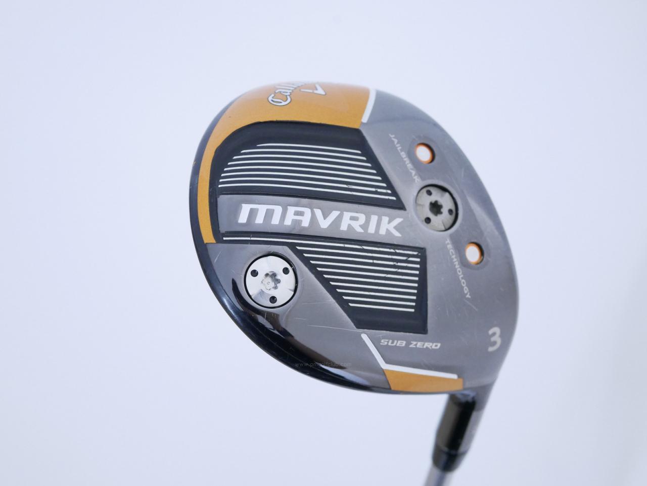 Fairway Wood : callaway : หัวไม้ 3 Callaway Mavrik SUB ZERO (ออกปี 2020) Loft 15 ก้าน Fujikura Speeder Evolution VI FW 60 Flex S