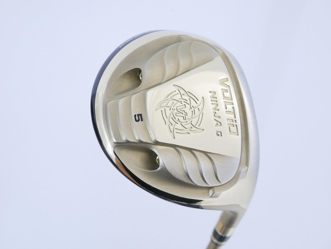 Fairway Wood : Katana : หัวไม้ 5 Katana Voltio NINJA G 880Hi (ตัวท๊อป มี Offset กันลูกออกขวา รุ่นปี 2018) Loft 18 ก้าน Fujikura Speeder 361 Flex R