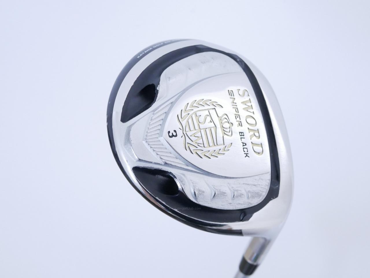 Fairway Wood : Katana : หัวไม้ 3 Katana Sword Sniper Black Loft 16 ก้าน Fujikura Speeder 556 Flex R