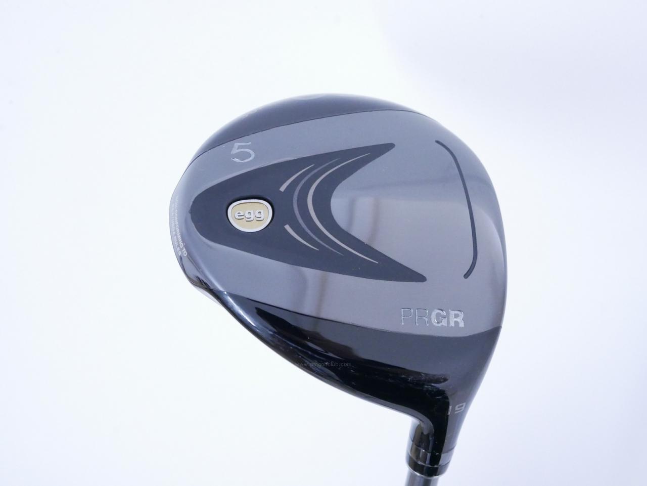 Fairway Wood : PRGR : หัวไม้ 5 PRGR Super Egg (รุ่นปี 2023 หน้าเด้งเกินกฏ COR 0.84 หายากมาก) Loft 19 ก้าน M-37 Flex R
