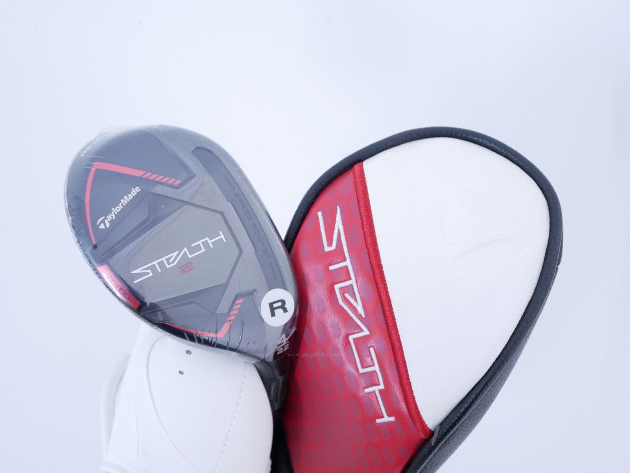 Fairway Wood : Taylormade : **ของใหม่ ยังไม่แกะพลาสติก** ไม้กระเทย Taylormade Stealth 2 (รุ่นปี 2023) Loft 22 ก้าน Mitsubishi TENSEI TM60 Flex R