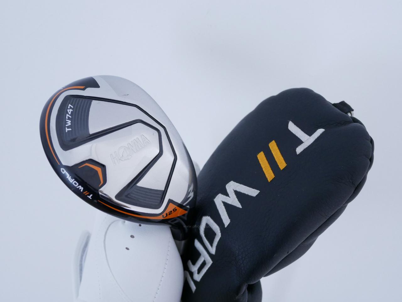 Fairway Wood : Honma : ไม้กระเทย Honma Tour World TW747 (ออกปี 2019) Loft 25 ก้าน Honma Vizard UT-H7 Flex S