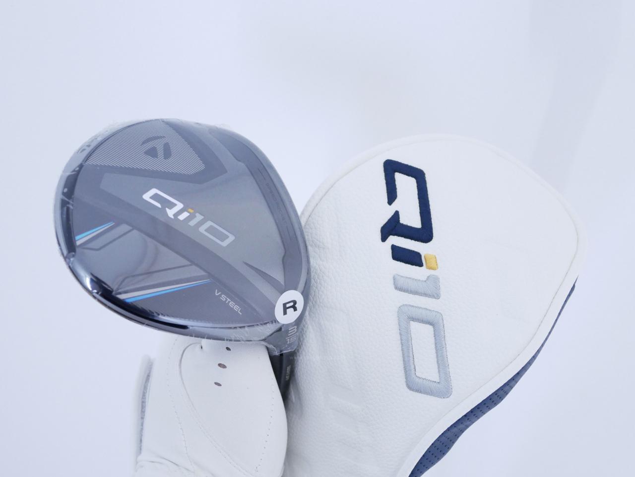 Fairway Wood : Taylormade : **ของใหม่ ยังไม่แกะพลาสติก** หัวไม้ 3 Taylormade Qi10 (ออกปี 2024) Loft 15 ก้าน Mitsubishi Diamana TM50 Flex R