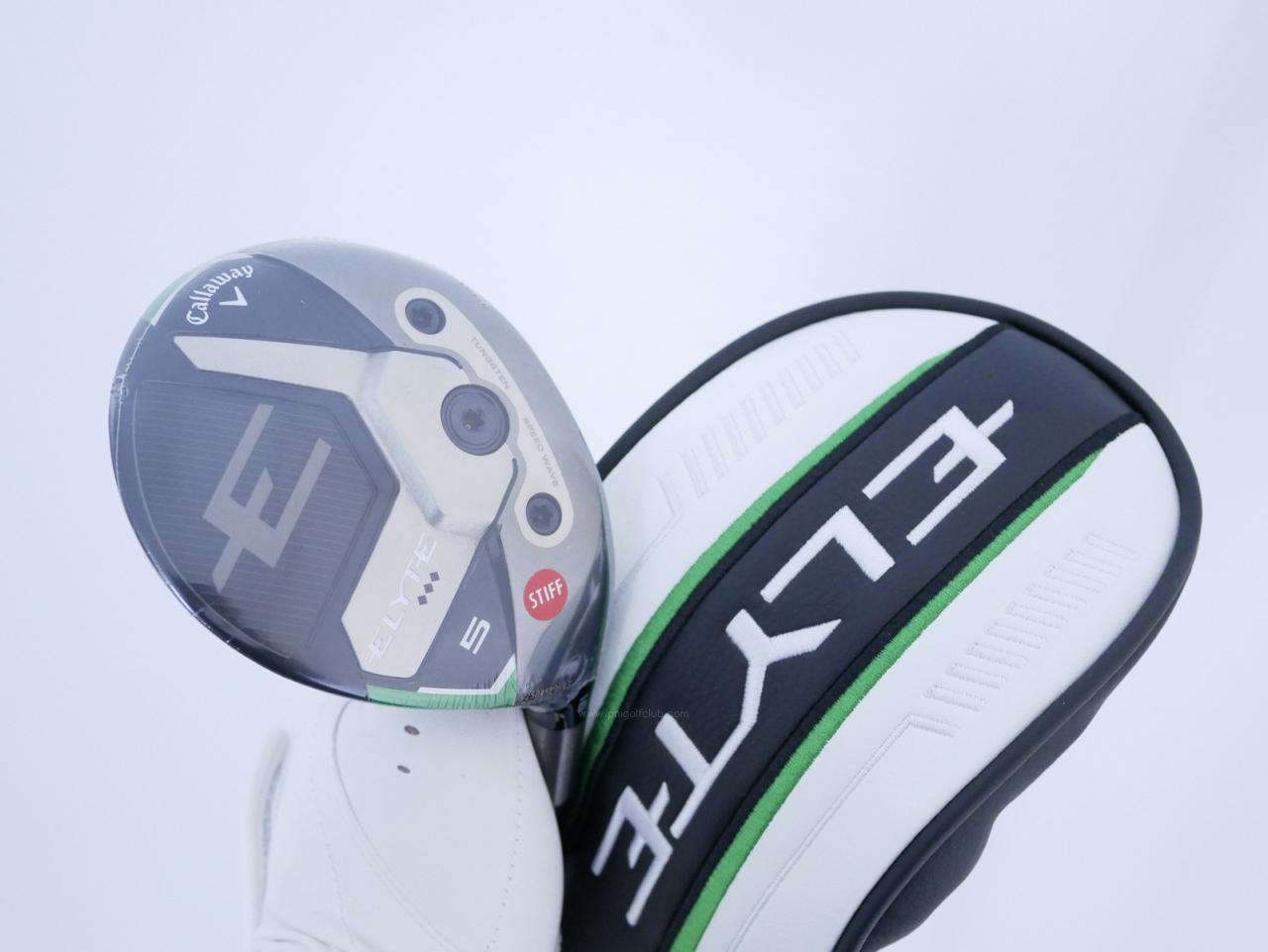 Fairway Wood : callaway : **ของใหม่ ยังไม่แกะพลาสติก** หัวไม้ 5 Callaway ELYTE Triple Diamond (ออกปี 2025) Loft 18 ก้าน Mitsubishi TENSEI 60 Flex S