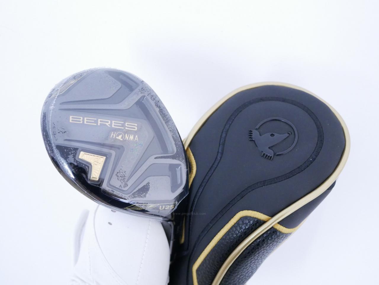 Fairway Wood : Honma : **ของใหม่ ยังไม่แกะพลาสติก** ไม้กระเทย Honma Beres Black (รุ่นปี 2023) Loft 25 ก้าน Honma ARMRQ MX Flex R