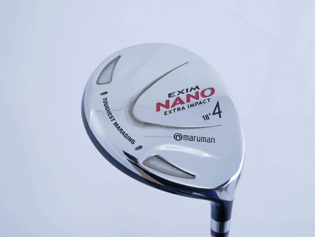 Fairway Wood : Maruman : หัวไม้ 4 Maruman EXIM NANO (หน้า Maraging) Loft 18 Flex R