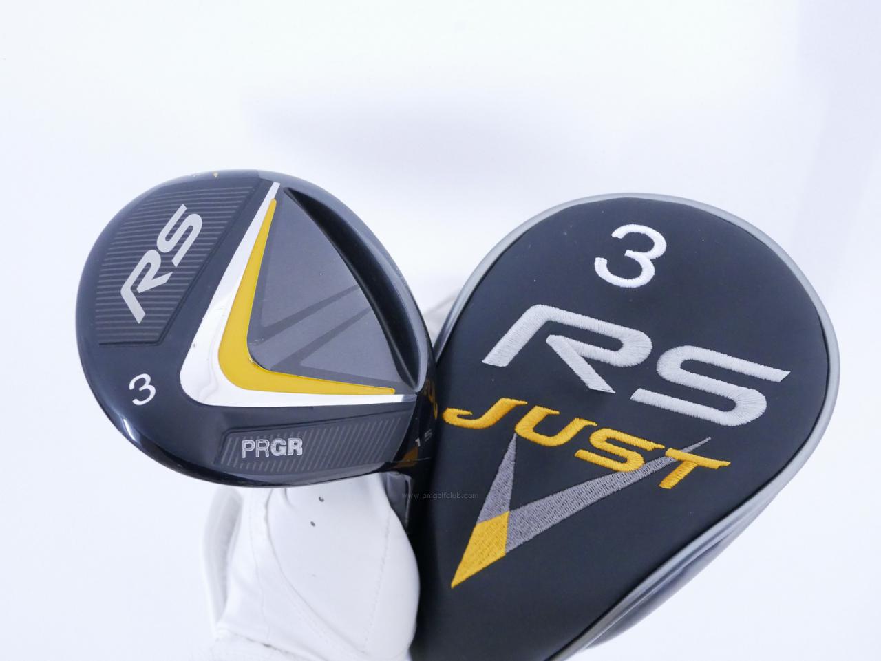 Fairway Wood : PRGR : หัวไม้ 3 PRGR RS JUST (รุ่นปี 2024) Loft 15 ก้าน Mitsubishi Diamana Flex S