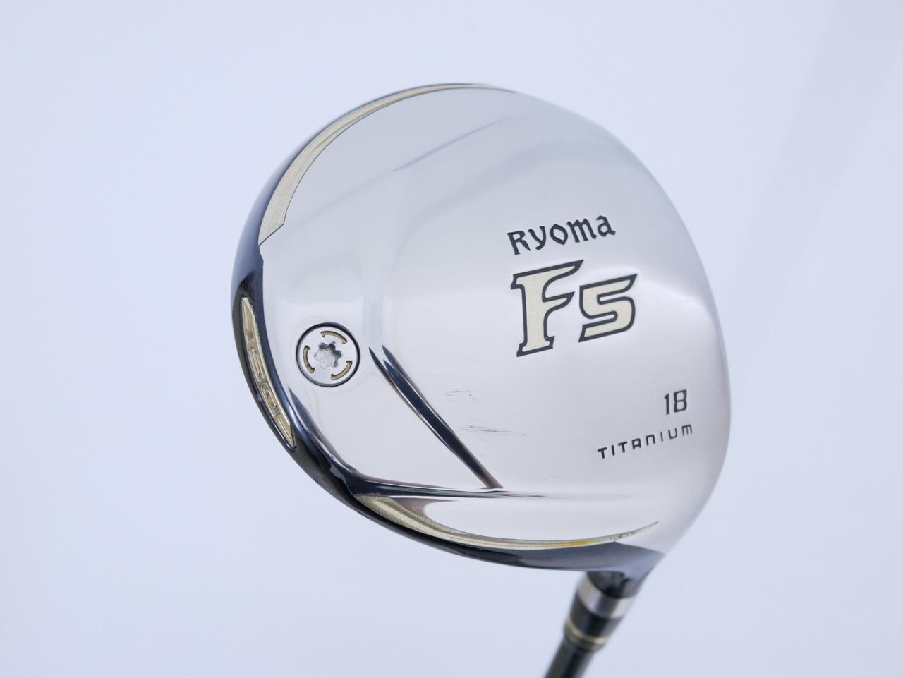 Fairway Wood : Other Brand : หัวไม้ 5 Ryoma F Titanium (รุ่นปี 2019 ไกลมากๆ) Loft 18 ก้าน Tour AD RF2 Flex R2