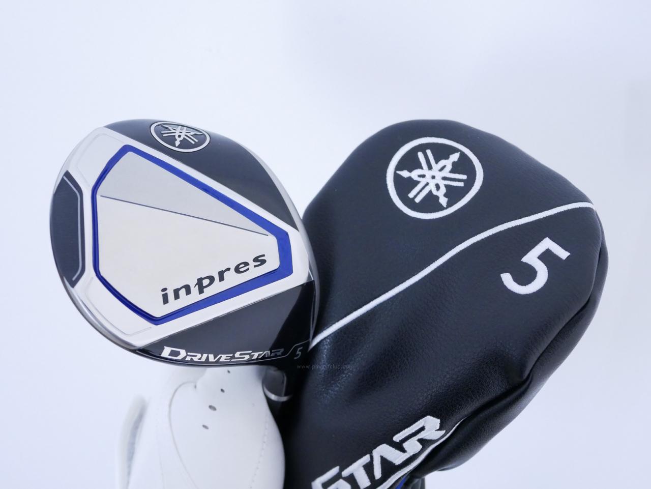 Fairway Wood : Yamaha : หัวไม้ 5 Yamaha Inpres DriveStar (รุ่นปี 2023 ตีไกลมากๆ) Loft 17 ก้าน Fujikura Speeder NX M423f Flex SR