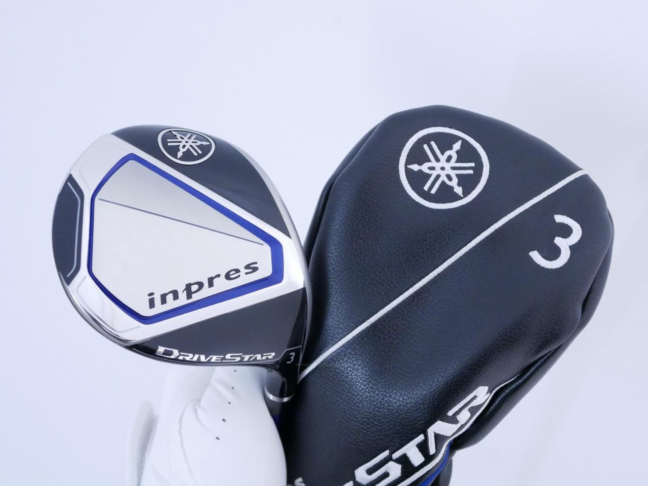 Fairway Wood : Yamaha : หัวไม้ 3 Yamaha Inpres DriveStar (รุ่นปี 2023 ตีไกลมากๆ) Loft 15 ก้าน Fujikura Speeder NX M423f Flex S