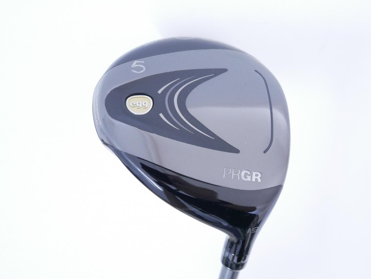 Fairway Wood : PRGR : หัวไม้ 5 PRGR Super Egg (รุ่นปี 2023 หน้าเด้งเกินกฏ COR 0.84 หายากมาก) Loft 19 ก้าน M-40 Flex SR