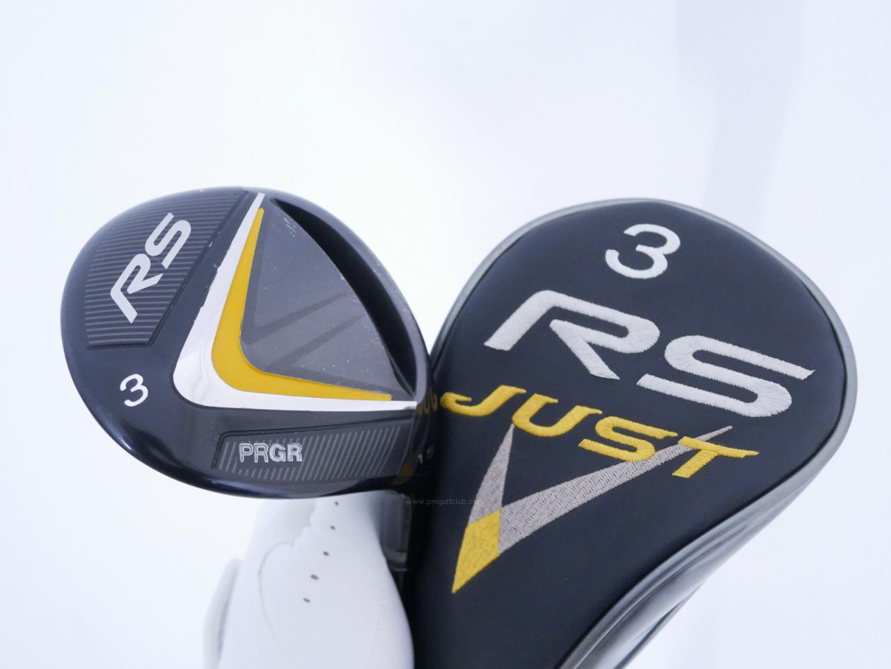 Fairway Wood : PRGR : หัวไม้ 3 PRGR RS JUST (รุ่นปี 2024) Loft 15 ก้าน Mitsubishi Diamana Flex R