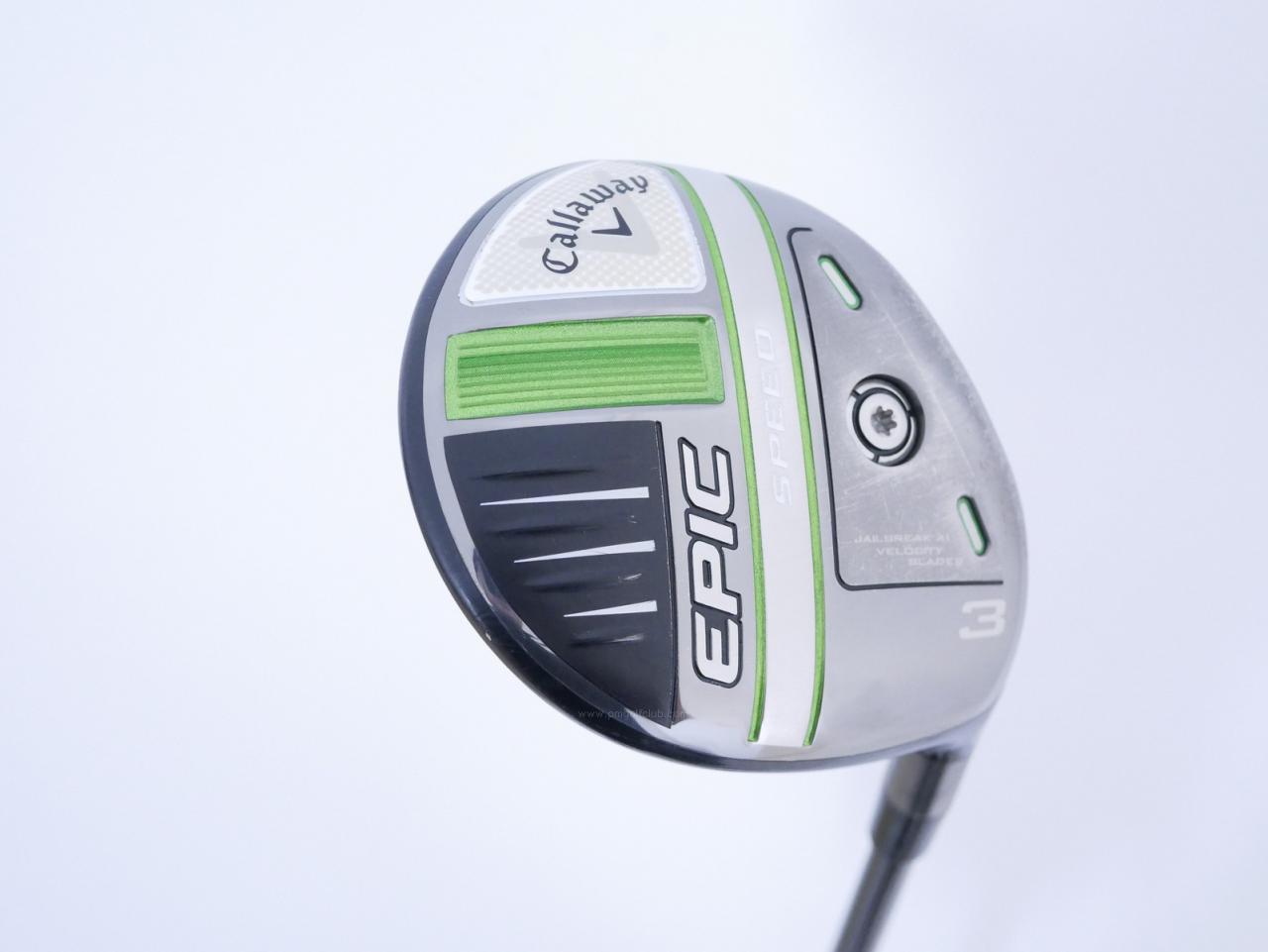 Fairway Wood : callaway : หัวไม้ 3 Callaway EPIC Speed (รุ่นปี 2021) Loft 15 ก้าน Mitsubishi Diamana 50 Flex SR