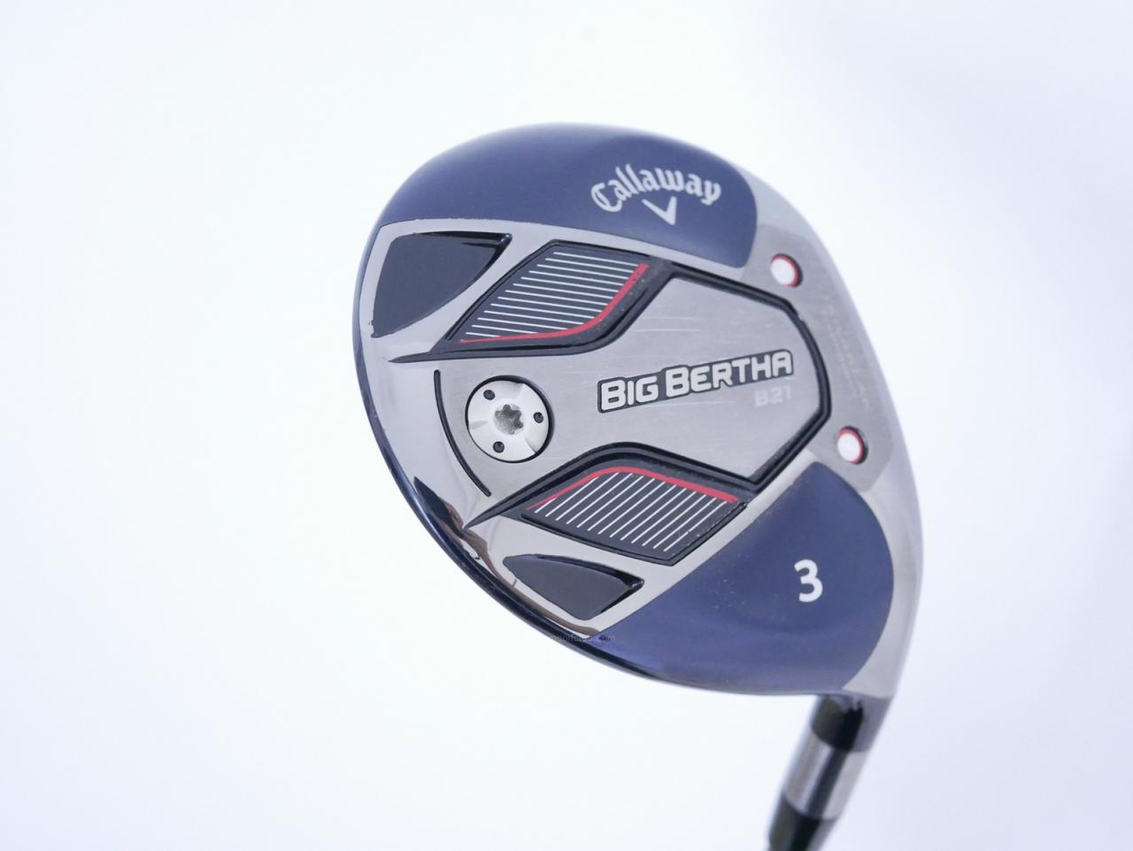 Fairway Wood : callaway : หัวไม้ 3 Callaway Big Bertha B21 (รุ่นปี 2021 ตีง่าย ไกล) Loft 16.5 ก้าน Mitsubishi TENSEI AV 65 Flex S
