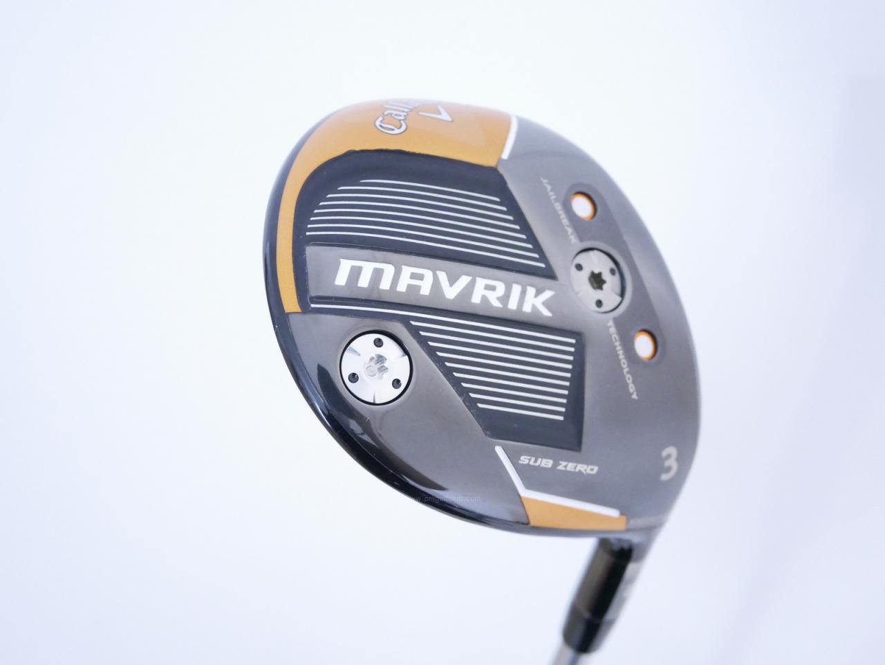 Fairway Wood : callaway : หัวไม้ 3 Callaway Mavrik SUB ZERO (ออกปี 2020) Loft 15 ก้าน Fujikura Speeder Evolution VI FW 60 Flex S