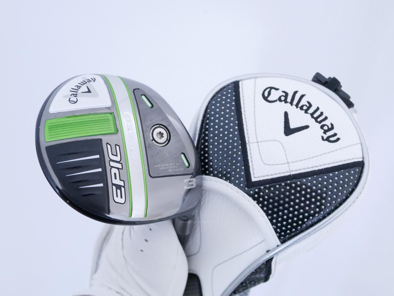 Fairway Wood : callaway : หัวไม้ 3 Callaway EPIC Speed (รุ่นปี 2021) Loft 15 ก้าน HZRDUS Smoke IM10 6.0 Flex S