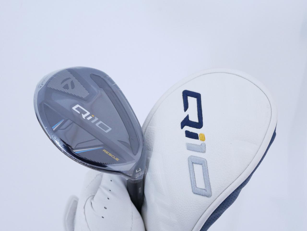 Fairway Wood : Taylormade : **ของใหม่ ยังไม่แกะพลาสติก** ไม้กระเทย Taylormade Qi10 Rescue (ออกปี 2024) Loft 22 ก้าน Mitsubishi Diamana TM60 Flex R