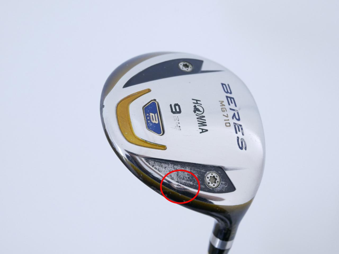 Fairway Wood : Honma : **มีบุบ ก้าน 3 ดาว** หัวไม้ 9 Honma Beres MG710 Loft 24 ก้าน ARMRQ UD49 Flex R (3 ดาว)