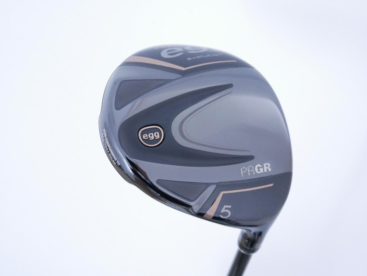 Fairway Wood : PRGR : หัวไม้ 5 PRGR Super EGG Evolution (รุ่นล่าสุด ออกปี 2024 หน้าเด้งเกินกฏ ตีไกลมาก) Loft 19 Flex R (M-37)