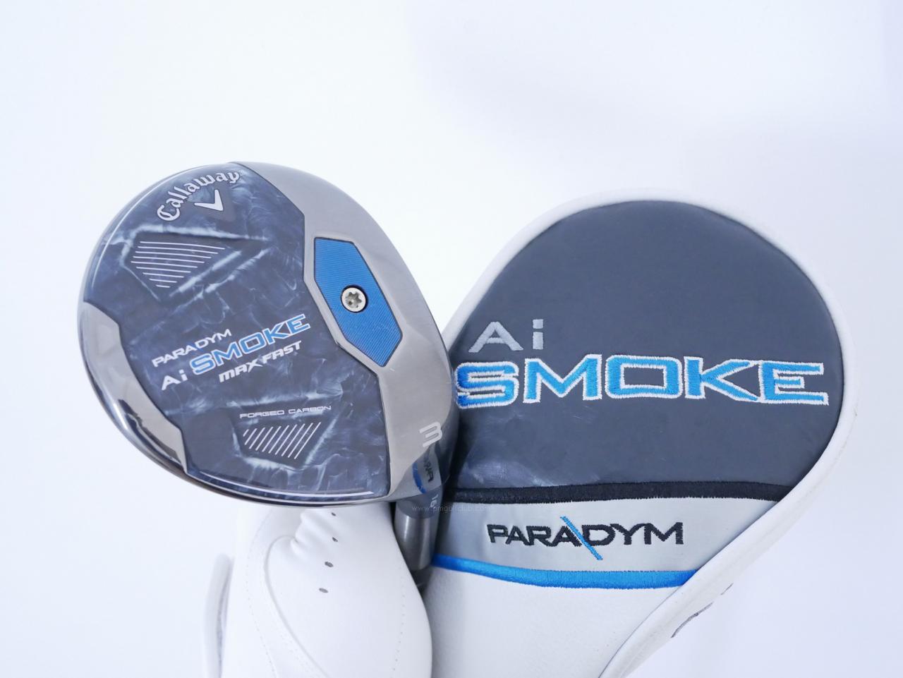 Fairway Wood : callaway : หัวไม้ 3 Callaway Paradym AI Smoke MAX FAST (ออกปี 2024 Japan Spec.) Loft 16 ก้าน Mitsubishi TENSEI 40 Flex S