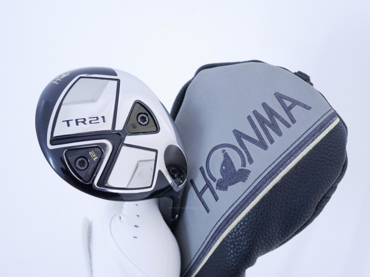 Fairway Wood : Honma : **มีบุบ** หัวไม้ 3 Honma Tour World TR21 (ออกปี 2021) Loft 15 ก้าน Honma Vizard TR20-50 Flex R