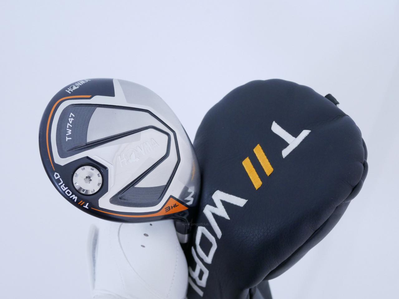 Fairway Wood : Honma : หัวไม้ 3 Honma Tour World TW747 (ปี 2019) Loft 16.5 ก้าน Honma Vizard FD-6 Flex SR