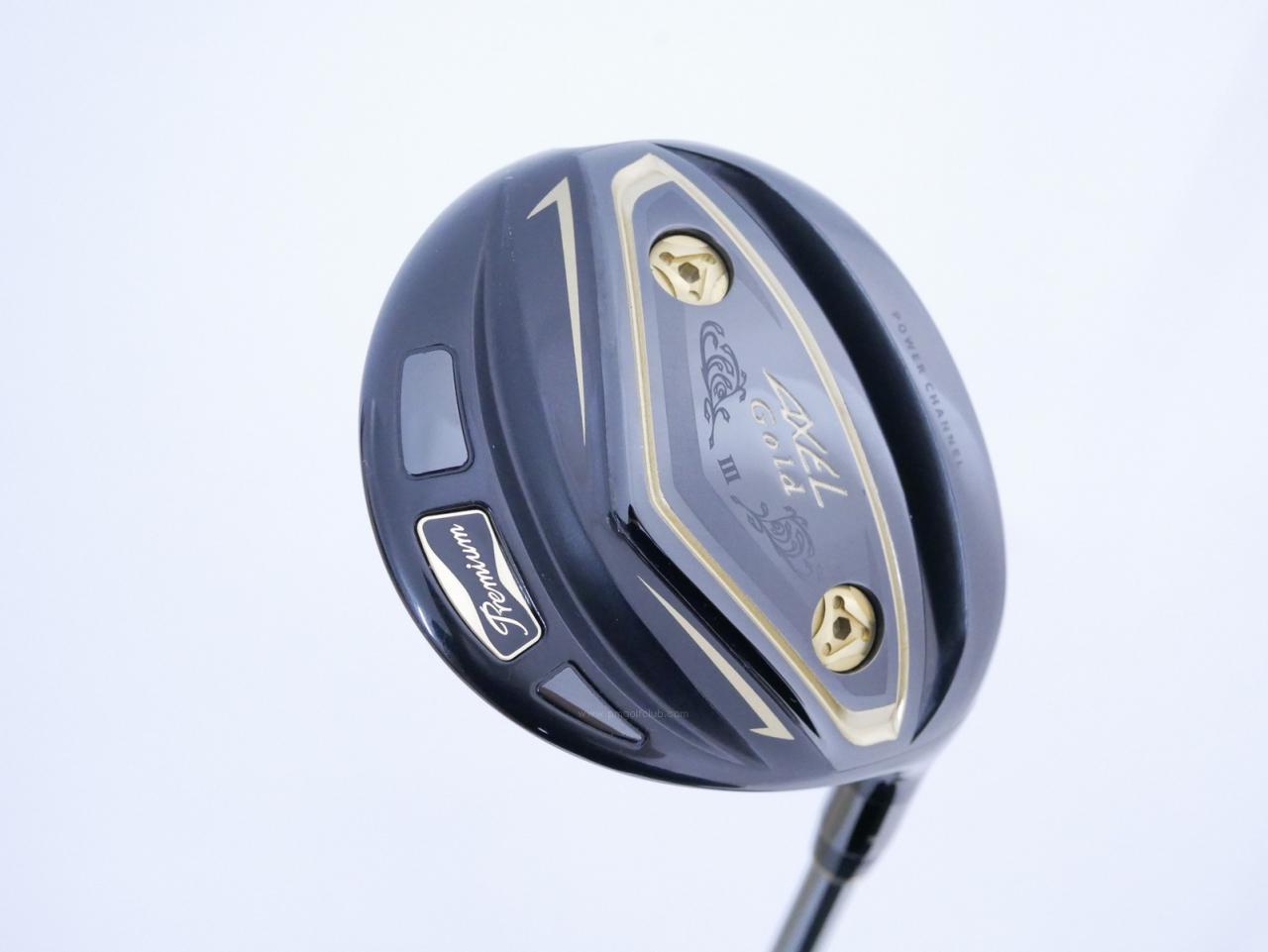 Fairway Wood : Tsuruya : หัวไม้ 3 Tsuruya AXEL Gold Premium III (รุ่นปี 2019 ตัวท๊อป) Loft 15 Flex S