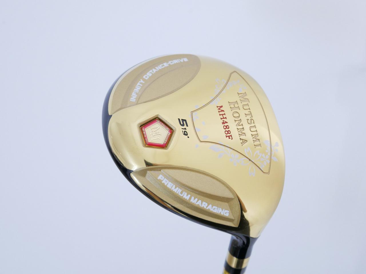 Fairway Wood : Other Brand : หัวไม้ 5 Mutsumi Honma MH488F (หน้า Maraging) Loft 19 Flex R