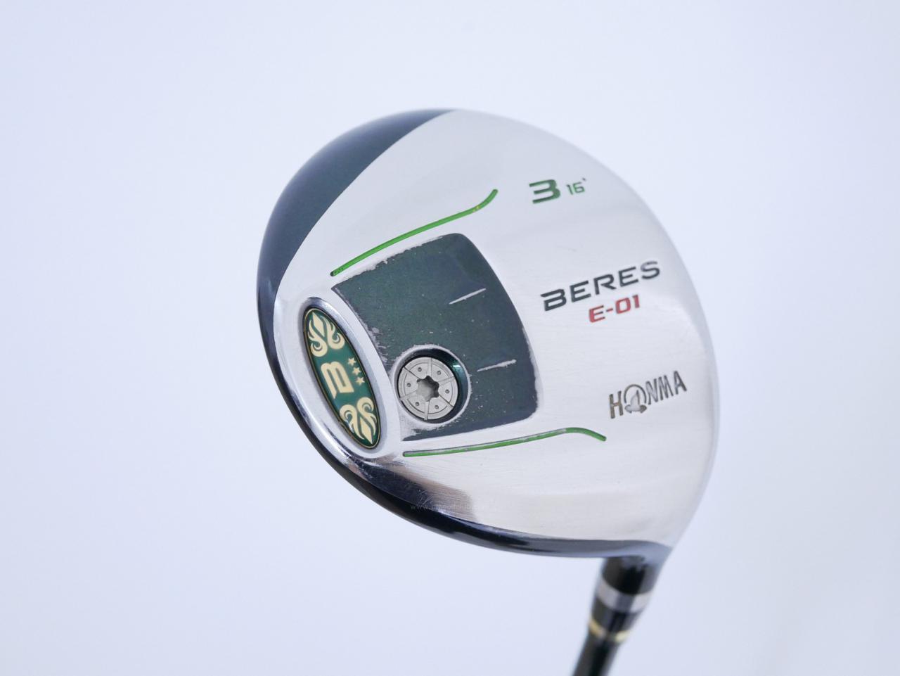 Fairway Wood : Honma : **ก้าน 3 ดาว** หัวไม้ 3 Honma Beres E-01 (เหมาะกับซีเนียร์) Loft 16 ก้าน ARMRQ 6 (45) Flex R (3 ดาว)