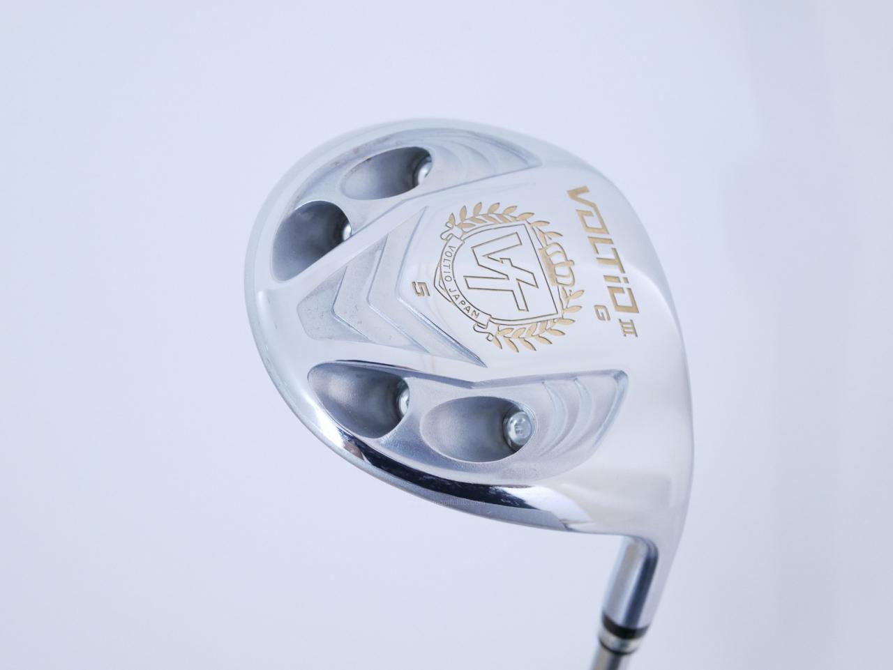 Fairway Wood : Katana : หัวไม้ 5 Katana Voltio III G (รุ่นปี 2015 มี Offset กันลูกบานออกขวา) Loft 18 ก้าน Tour AD VJ-5F Flex R

