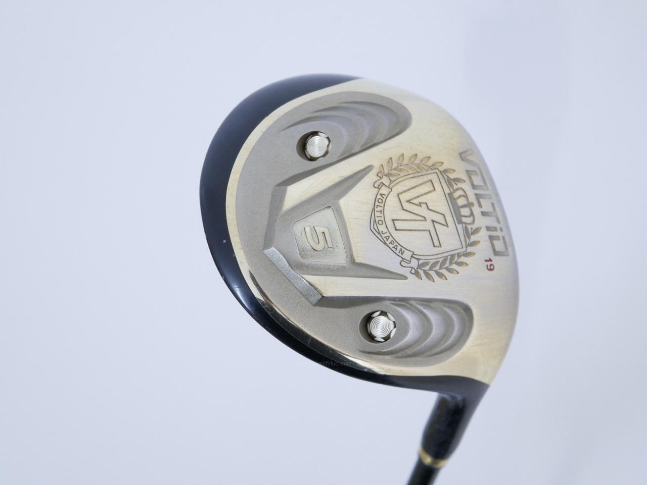 Fairway Wood : Katana : หัวไม้ 5 Katana Voltio Gold Loft 19 ก้าน Tour AD VT-F5 Flex SR