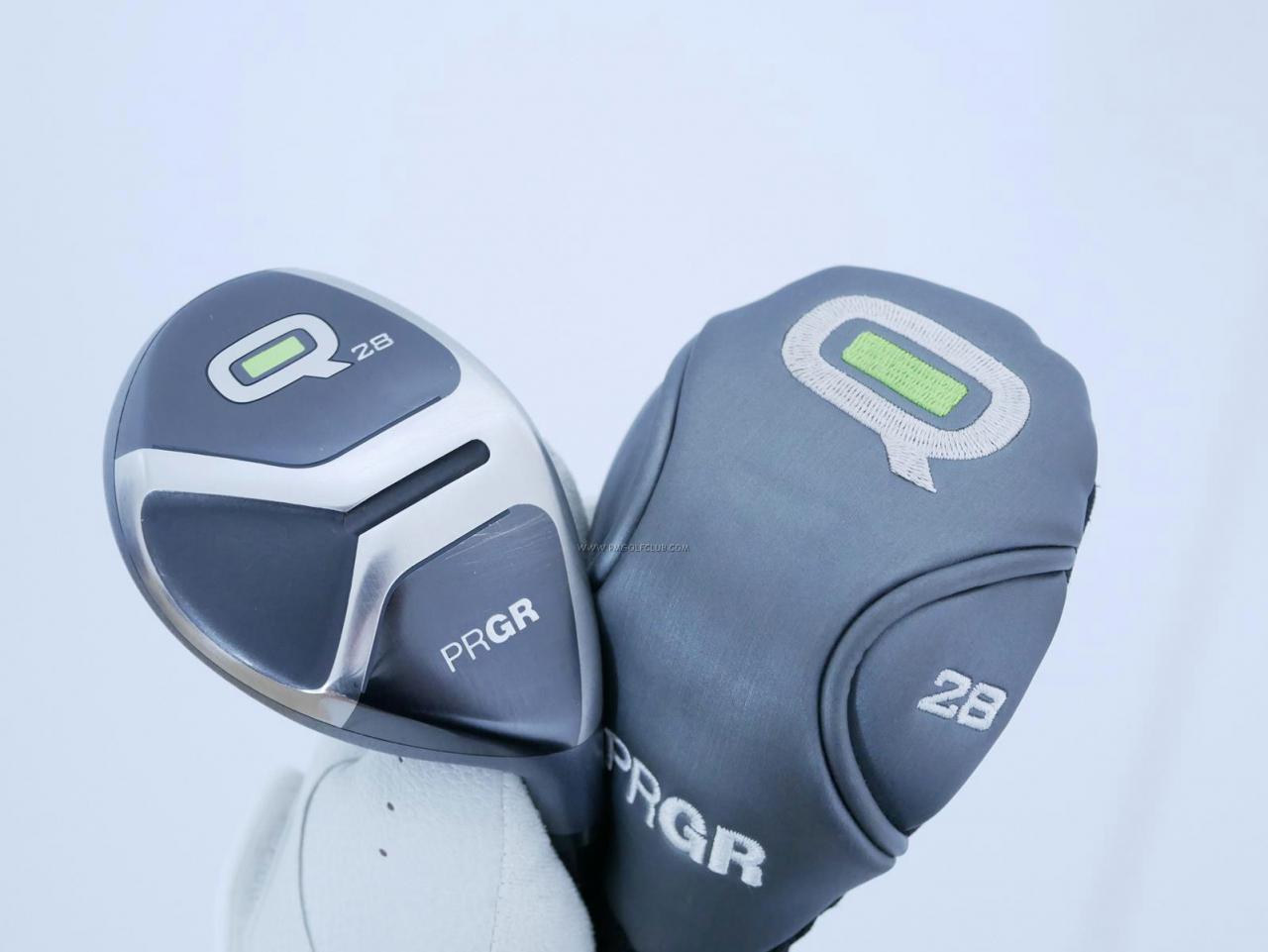 Fairway Wood : PRGR : ไม้กระเทย PRGR Q (รุ่นปี 2019 สำหรับเล่นได้ทุกไลน์) Loft 28 Flex R 