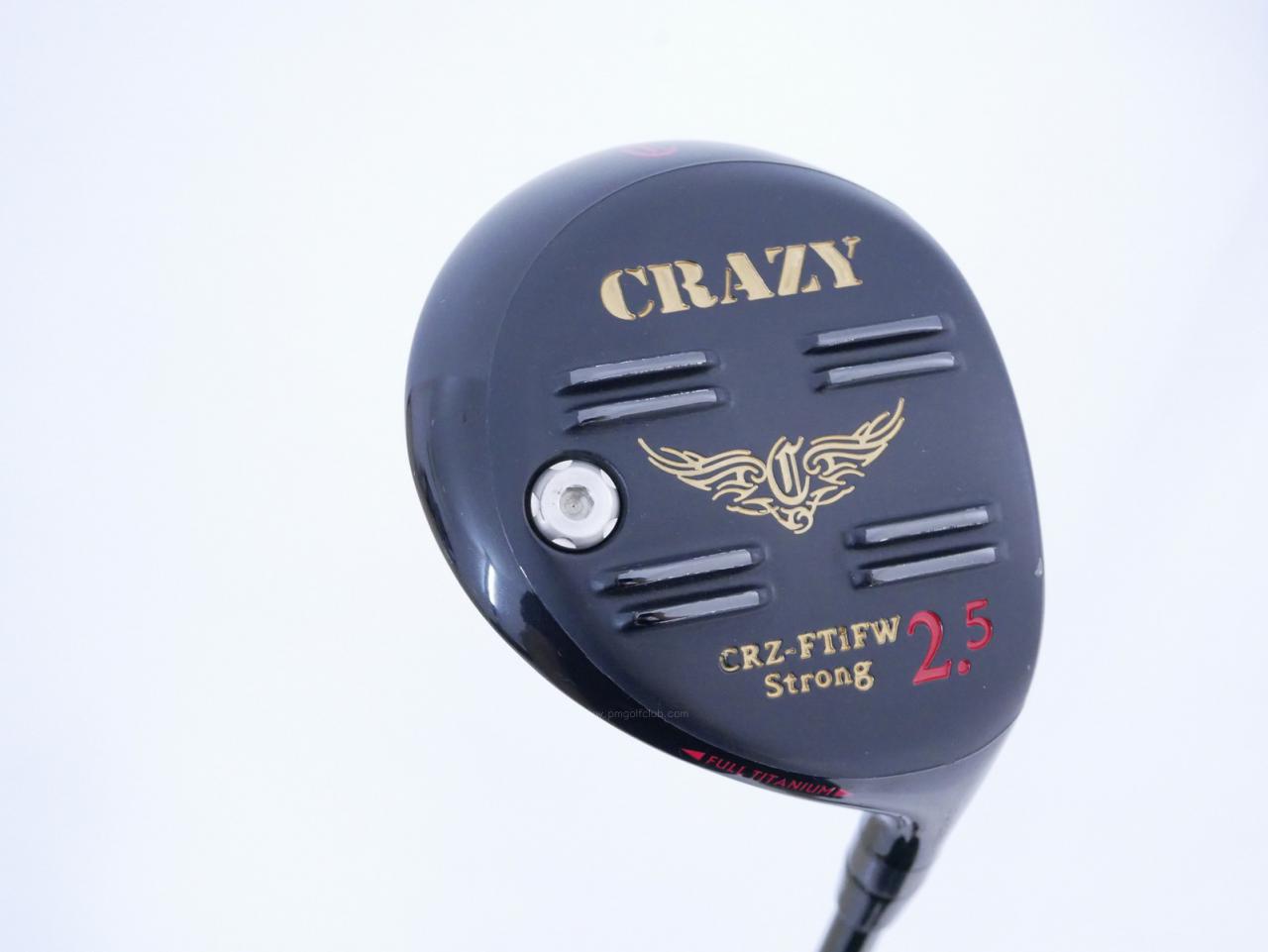 Fairway Wood : Other Brand : หัวไม้ 2.5 Crazy CRZ Full Titanium Loft 13 สุดยอดก้าน Crazy Longest Yard FW-01 Evolution Flex R2 (5.9)