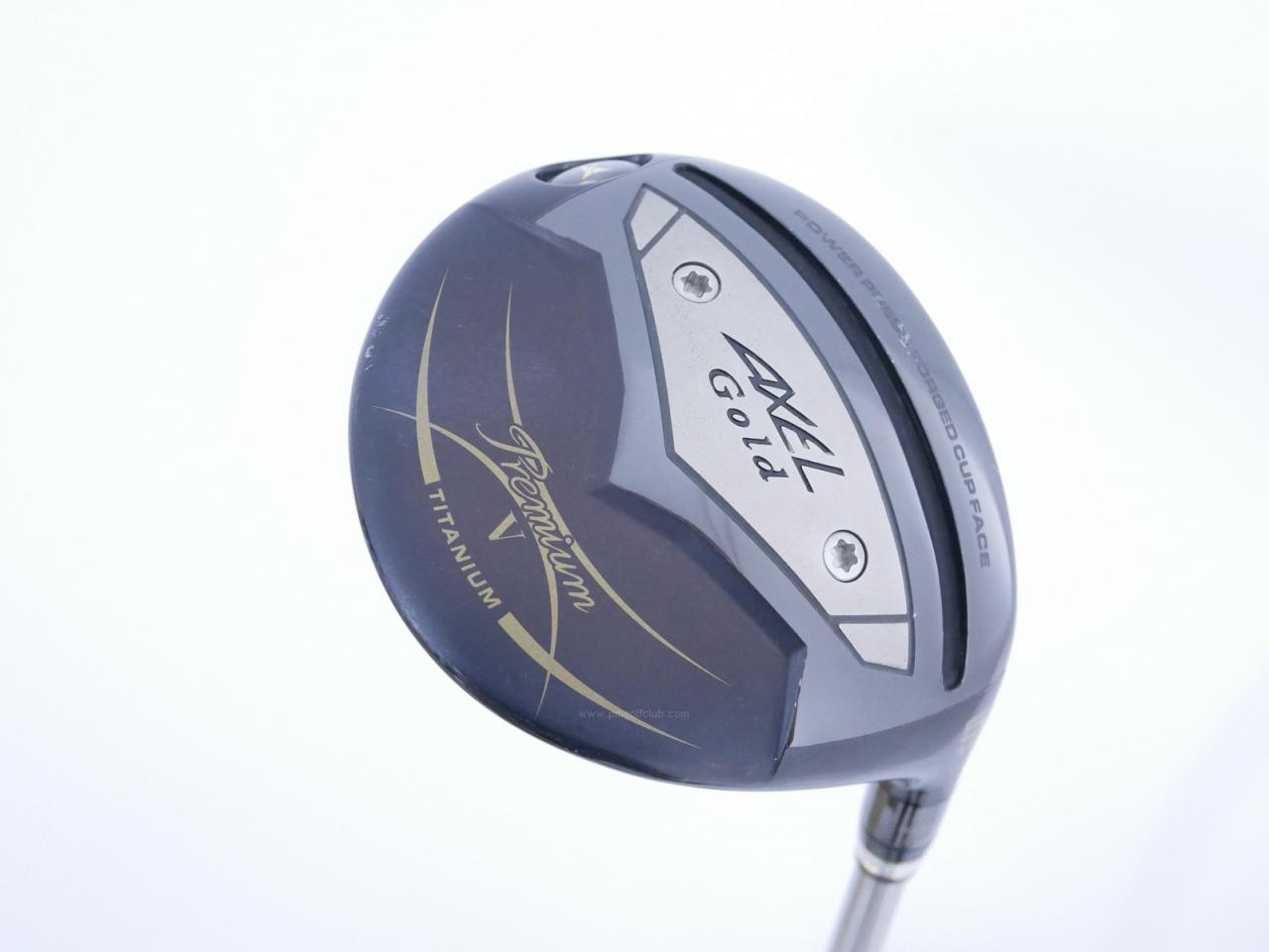 Fairway Wood : Tsuruya : หัวไม้ 5 Tsuruya AXEL Gold Premium 5 (รุ่นปี 2023 ตัวท๊อป เด้งเกินกฏ ของใหม่ 2 หมื่นกว่า) Loft 18 Flex R