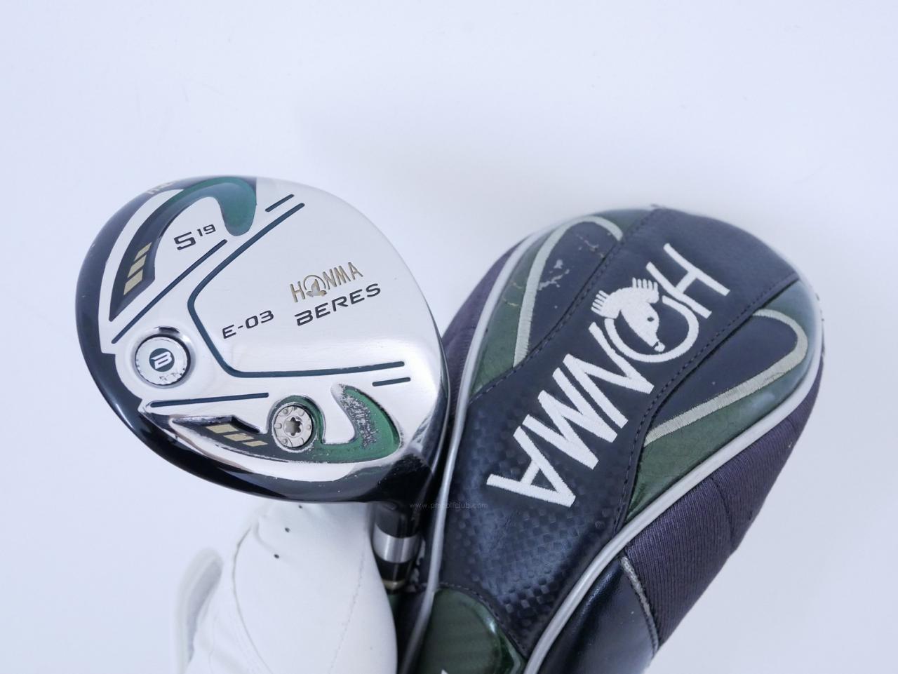 Fairway Wood : Honma : หัวไม้ 5 Honma Beres E-03 (เหมาะกับซีเนียร์) Loft 19 ก้าน ARMRQ 8 (45) Flex R (2 ดาว)