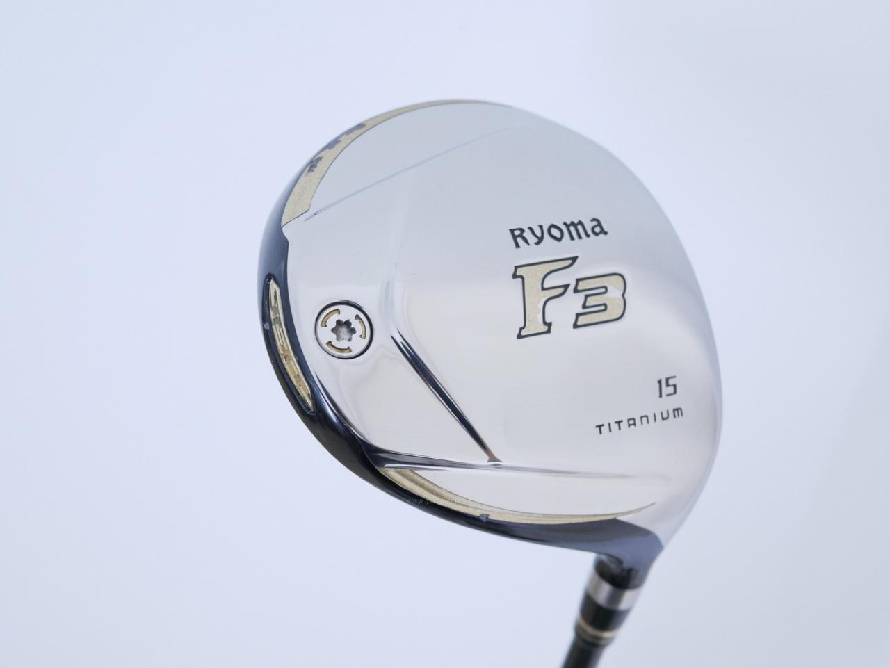Fairway Wood : Other Brand : **มีบุบ** หัวไม้ 3 Ryoma F Titanium (รุ่นปี 2019 ไกลมากๆ) Loft 15 ก้าน Tour AD RF2 Flex SR