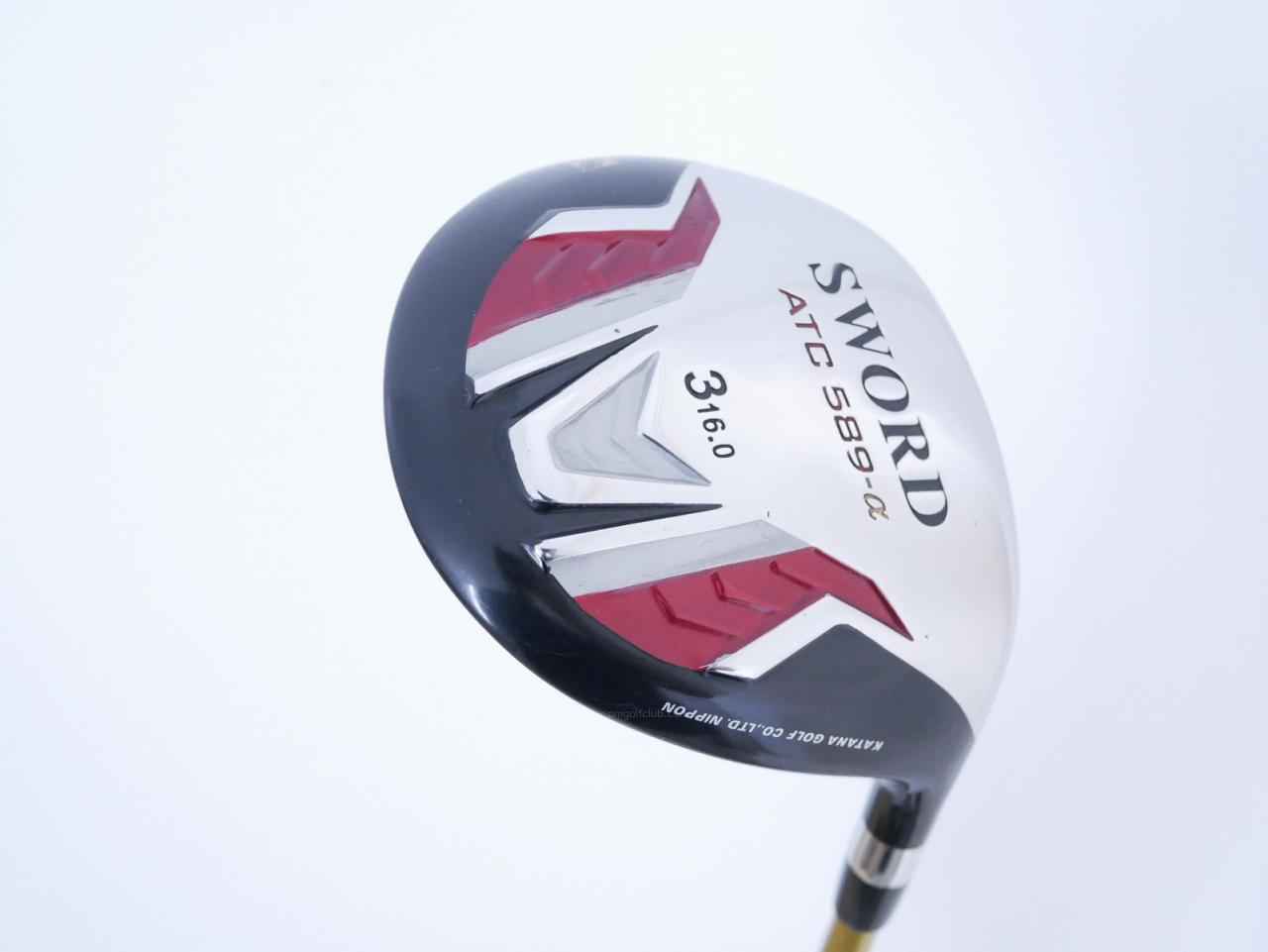 Fairway Wood : Katana : หัวไม้ 3 Katana Sword ATC-589a (ปี 2015) Loft 16 ก้าน Speeder 589 Flex R