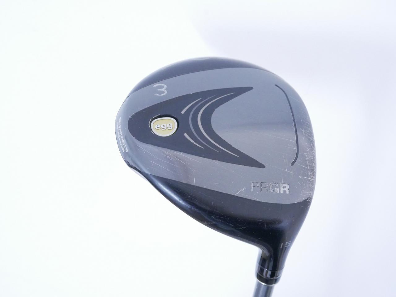 Fairway Wood : PRGR : หัวไม้ 3 PRGR Super Egg (รุ่นปี 2023 หน้าเด้งเกินกฏ COR 0.84 หายากมาก) Loft 15 ก้าน M-40 Flex SR