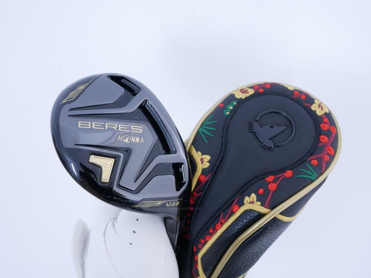Fairway Wood : Honma : ไม้กระเทย Honma Beres Black (รุ่นปี 2023) Loft 22 ก้าน Honma ARMRQ MX Flex R
