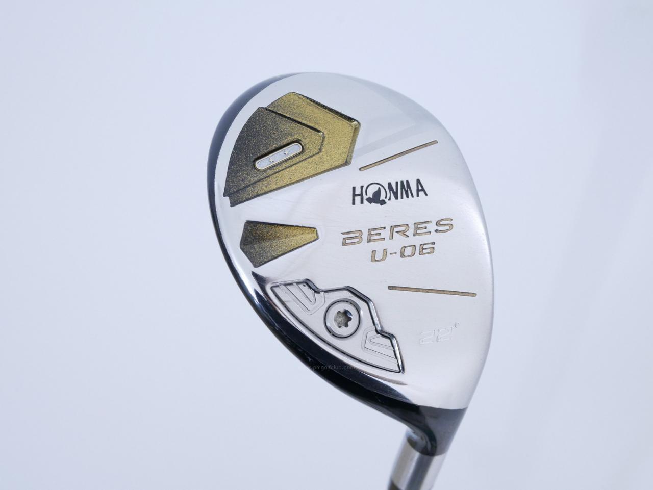 Fairway Wood : Honma : ไม้กระเทย Honma Beres U-06 (ปี 2019) Loft 22 ก้าน ARMRQ X (47) Flex SR (2 ดาว)