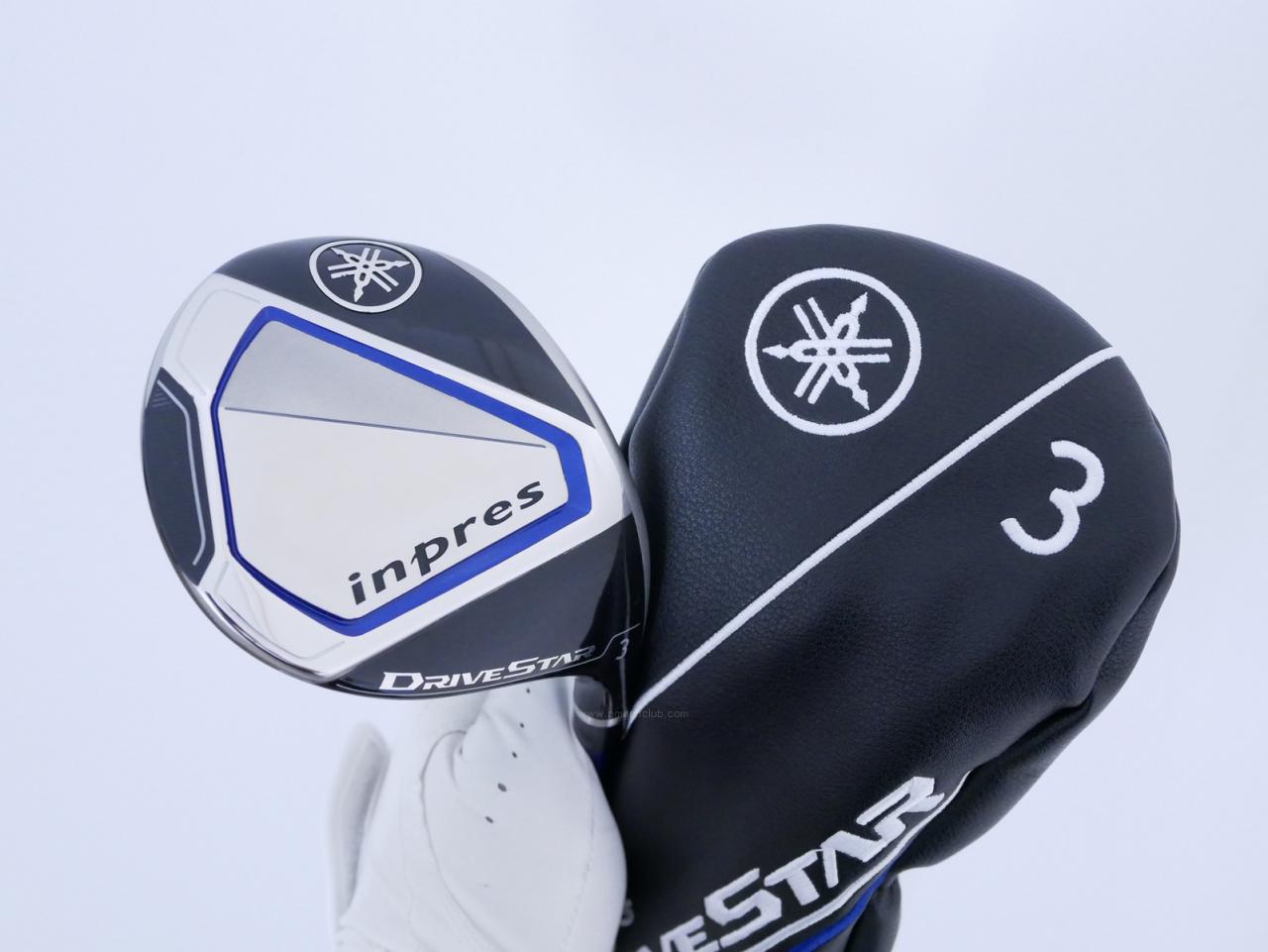 Fairway Wood : Yamaha : หัวไม้ 3 Yamaha Inpres DriveStar (รุ่นปี 2023 ตีไกลมากๆ) Loft 15 ก้าน Fujikura Speeder NX M423f Flex R