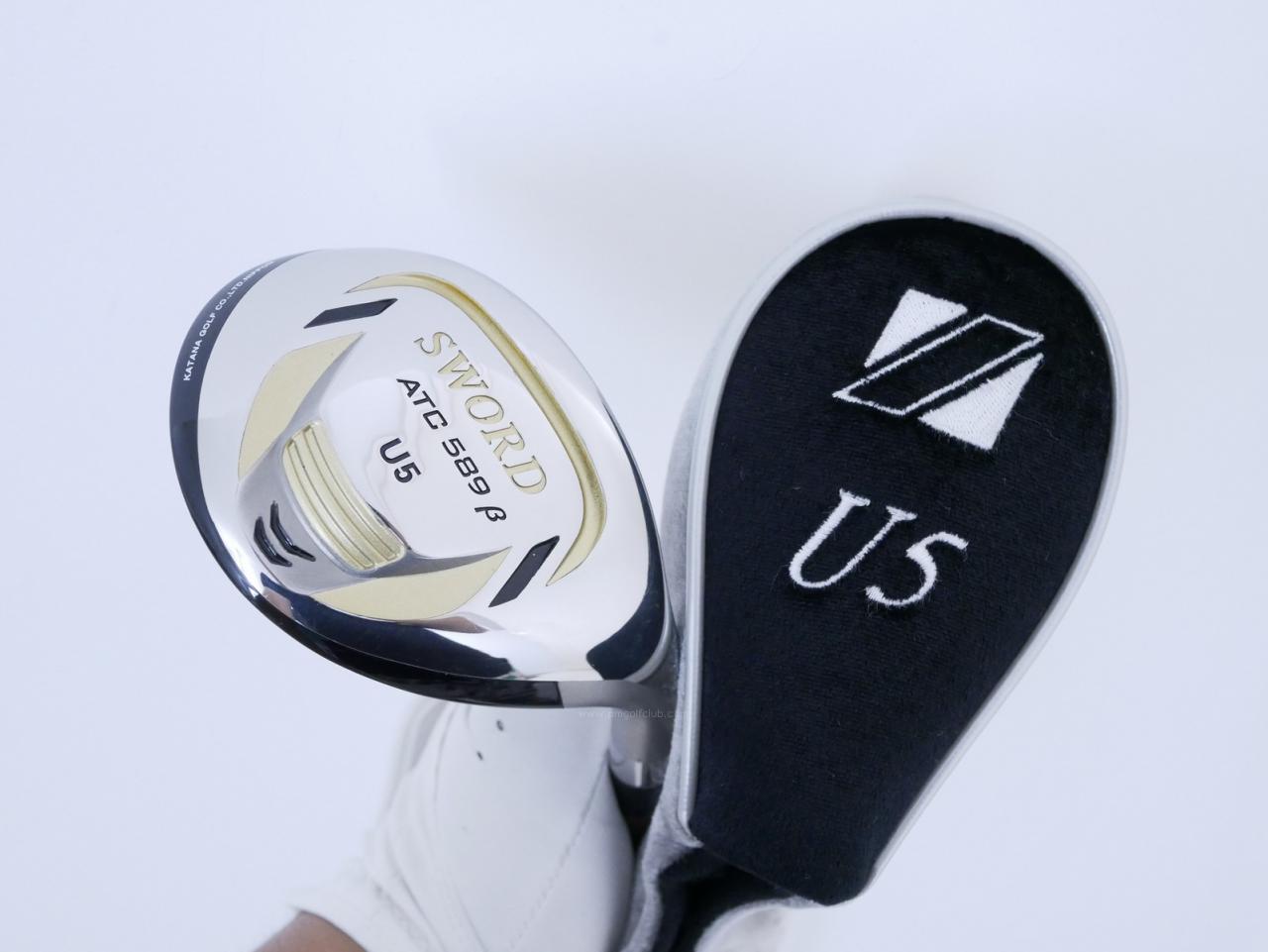 Fairway Wood : Katana : ไม้กระเทย Katana Sword ATC-589b (ปี 2017) Loft 22 ก้าน Fujikura Speeder 589b Flex SR