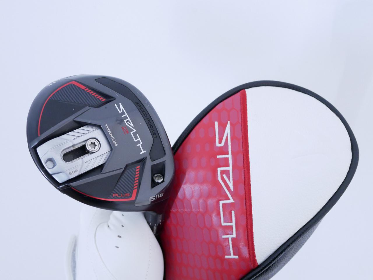 Fairway Wood : Taylormade : หัวไม้ 5 Taylormade Stealth 2 Plus (รุ่นปี 2023) Loft 18 สุดยอดก้าน Quadra Fire Express MAX Plus 5 Flex SR