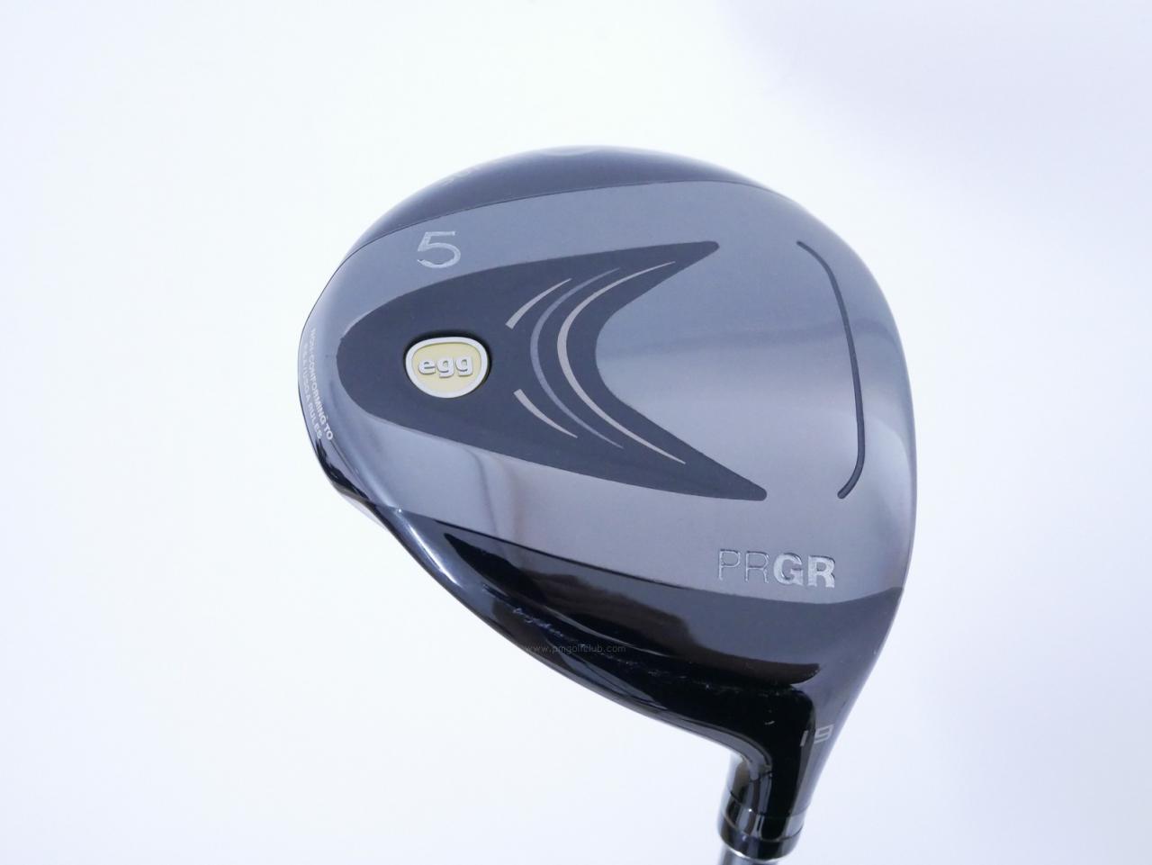 Fairway Wood : PRGR : หัวไม้ 5 PRGR Super Egg (รุ่นปี 2023 หน้าเด้งเกินกฏ COR 0.84 หายากมาก) Loft 19 ก้าน M-37 Flex R