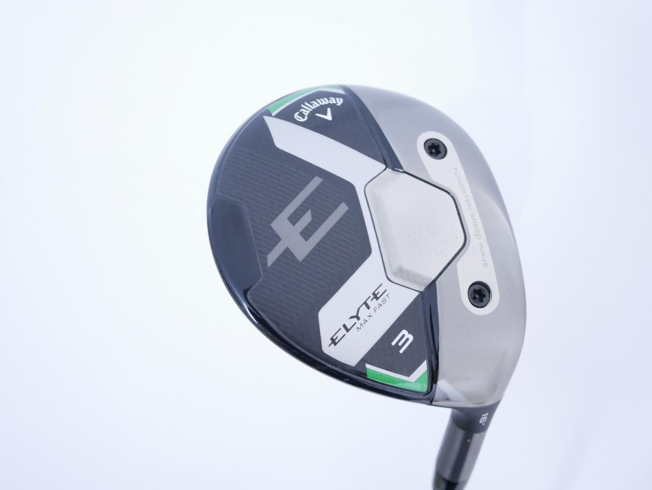 Fairway Wood : callaway : หัวไม้ 3 Callaway ELYTE Max Fast (ออกปี 2025) Loft 16 ก้าน Fujikura VENTUS 5 Flex SR