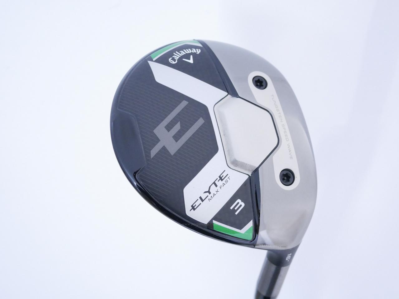 Fairway Wood : callaway : หัวไม้ 3 Callaway ELYTE Max Fast (ออกปี 2025) Loft 16 ก้าน Fujikura Air Speeder II Standard Flex R3